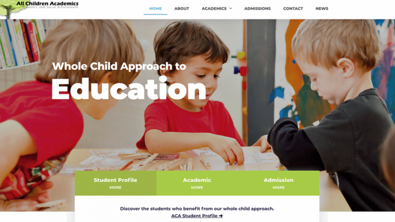 Websites for Schools & Nurseries, made in Edinburgh.