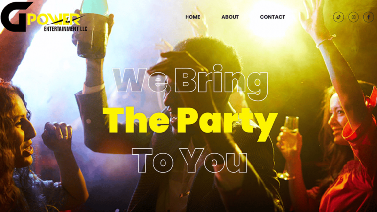 Websites for DJ's, made in Edinburgh.